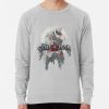 ssrcolightweight sweatshirtmensheather greyfrontsquare productx1000 bgf8f8f8 16 - God Of War Merch