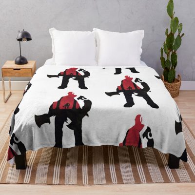 God Of War Ragnarok Throw Blanket Official God Of War Merch