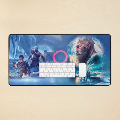 God Of War Ragnarök Kratos & Atreus Mouse Pad Official God Of War Merch