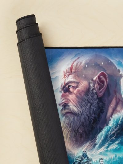 God Of War Ragnarök Kratos & Atreus Mouse Pad Official God Of War Merch