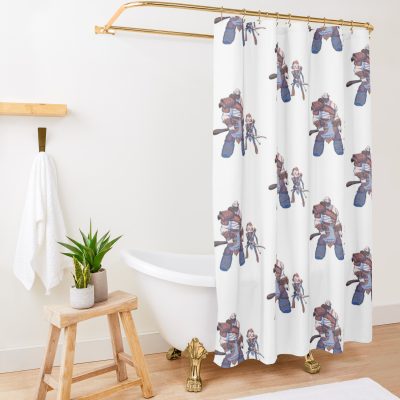 God Of War Ragnarok Shower Curtain Official God Of War Merch