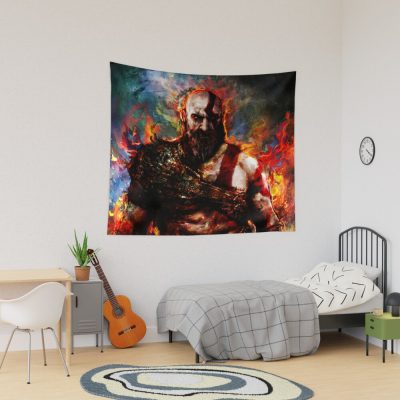 Kratos Of War Tapestry Official God Of War Merch