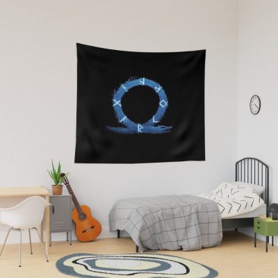 God Of War Ragnarok Hd Logo Tapestry Official God Of War Merch