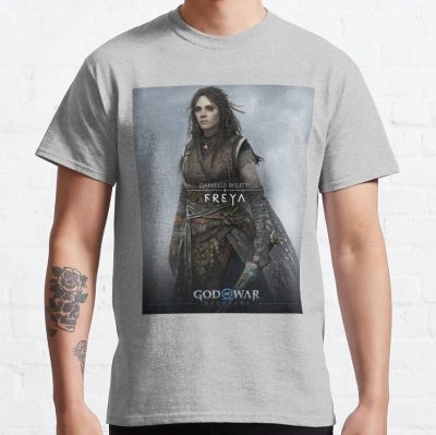 Freya - God Of War T-Shirt Official Cow Anime Merch