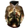 God Of War Printed 3D Cool Winter Autumn Hoodies Male Female Anime Sweatshirt Personality Casual Plus 5 - God Of War Merch